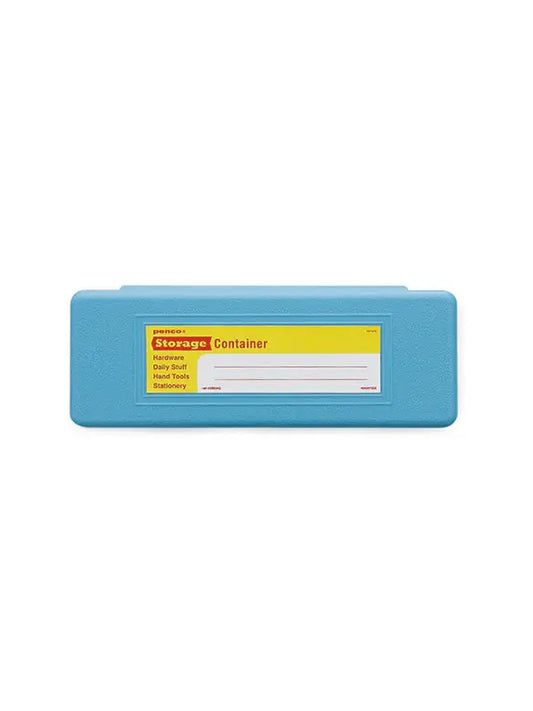 Penco Blue Storage Container Pen Case