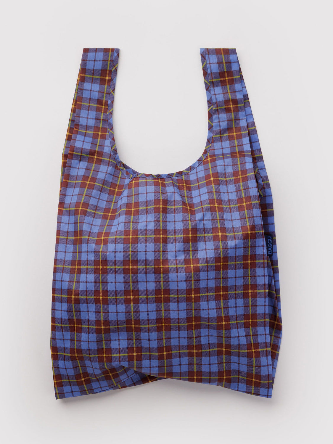 Blue Tartan Standard Baggu