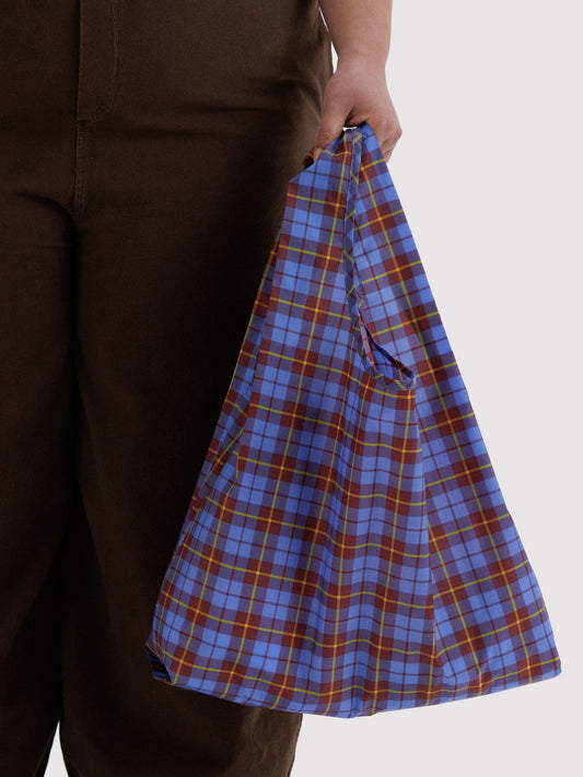 Blue Tartan Standard Baggu