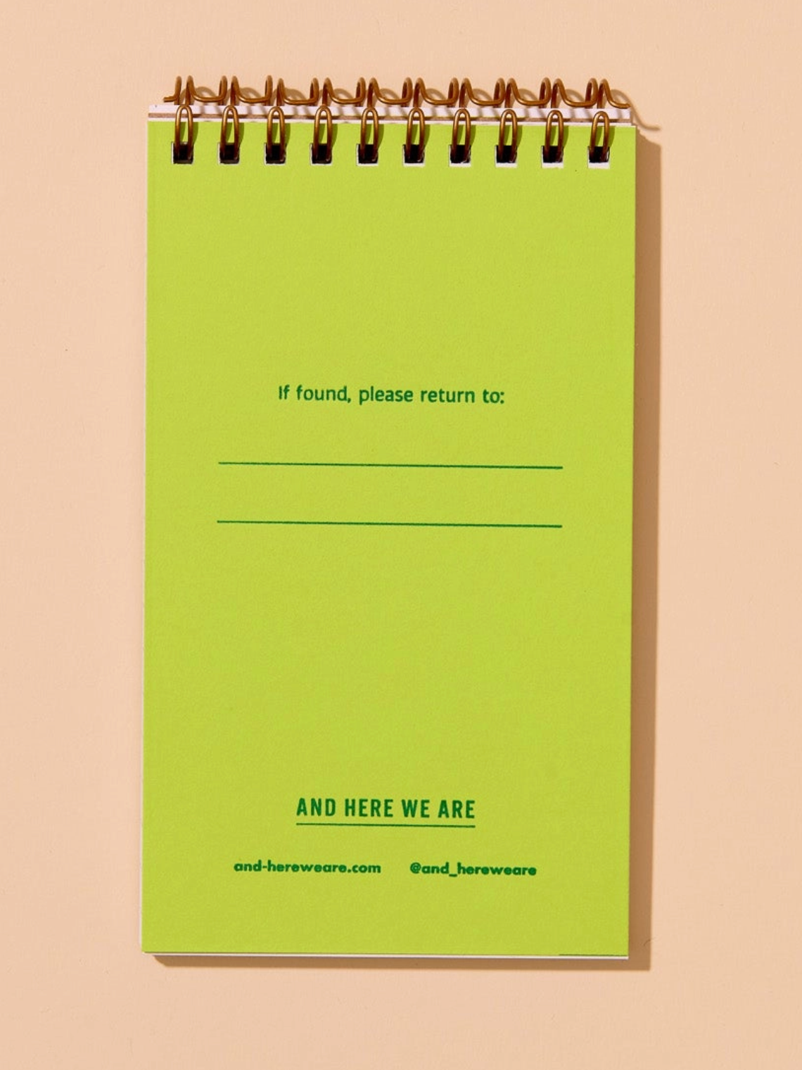 blueberry letterpress spiral pocket notebook