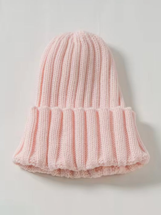 blush cozy toddler beanie