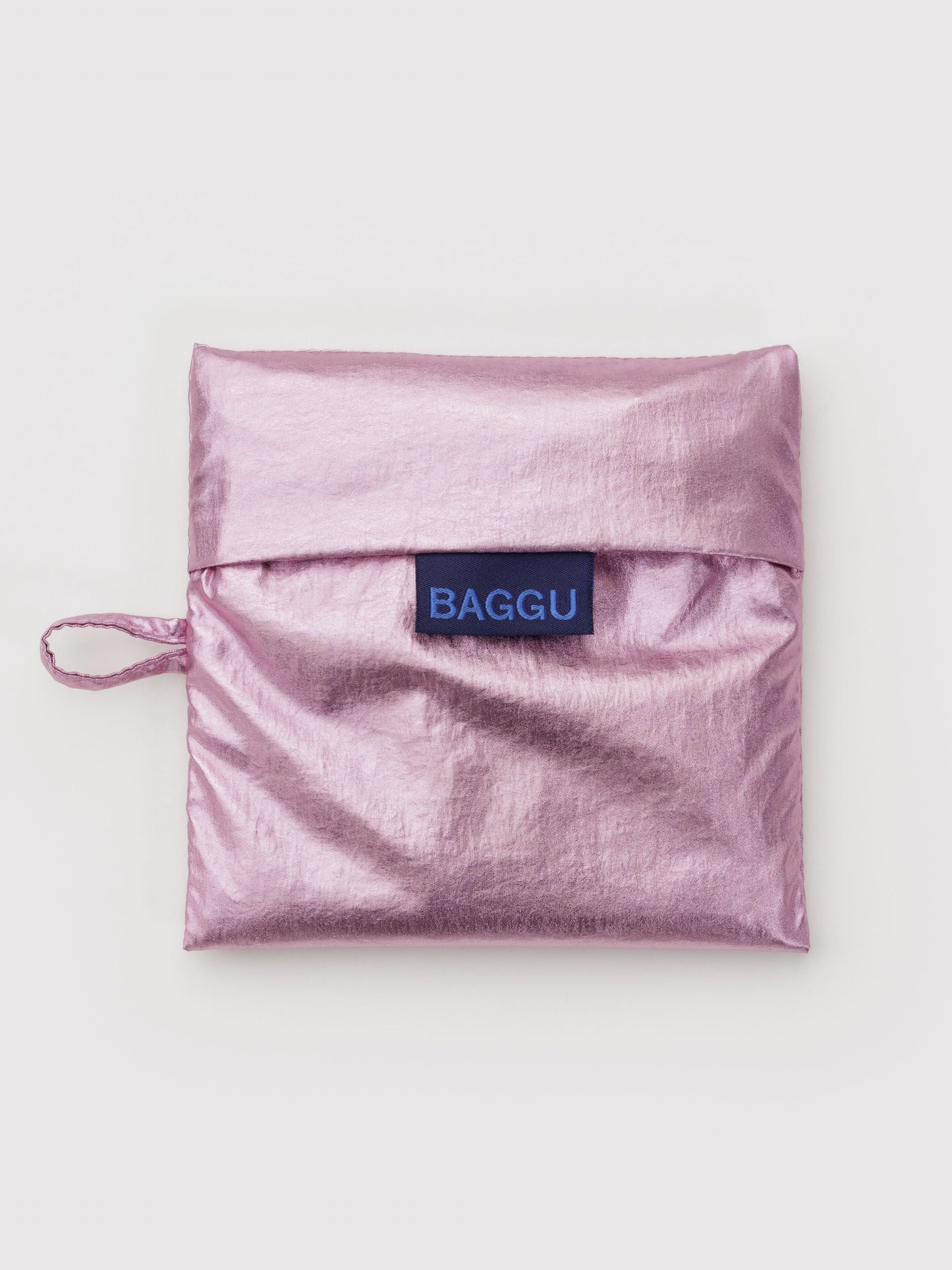 Blush Metallic Standard Baggu