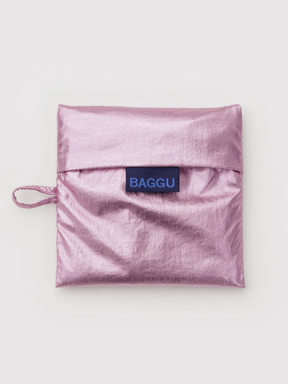 Blush Metallic Standard Baggu