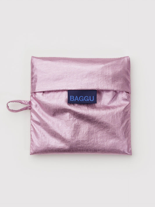 Blush Metallic Standard Baggu