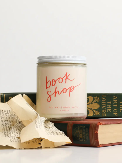 Book Shop Soy Candle