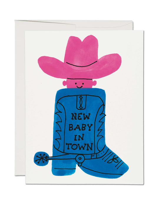 Boot Baby Card