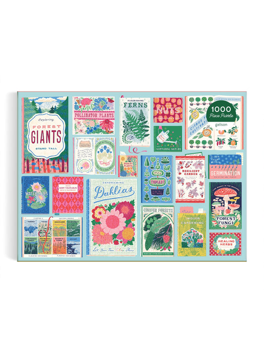 Ever Upward Botanist Bookshelf Puzzle