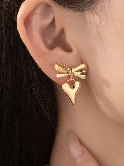 bow love studs