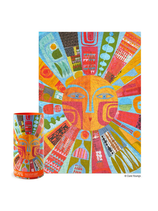 brand new day sun collage puzzle