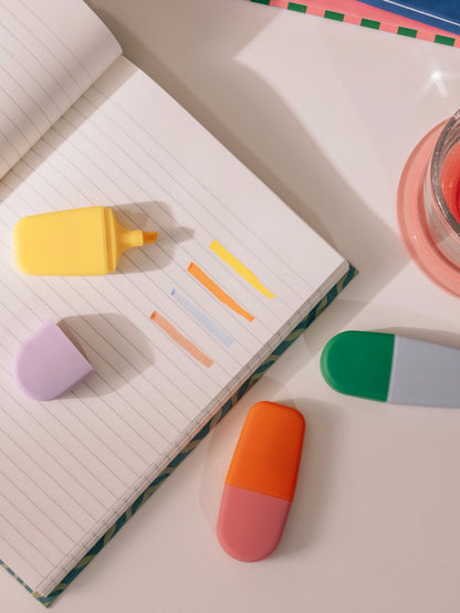 bright ideas vibrant mini highlighters set