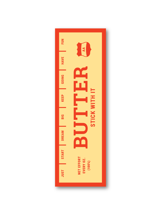 Butter Stick Sticker