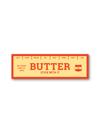 Butter Stick Sticker