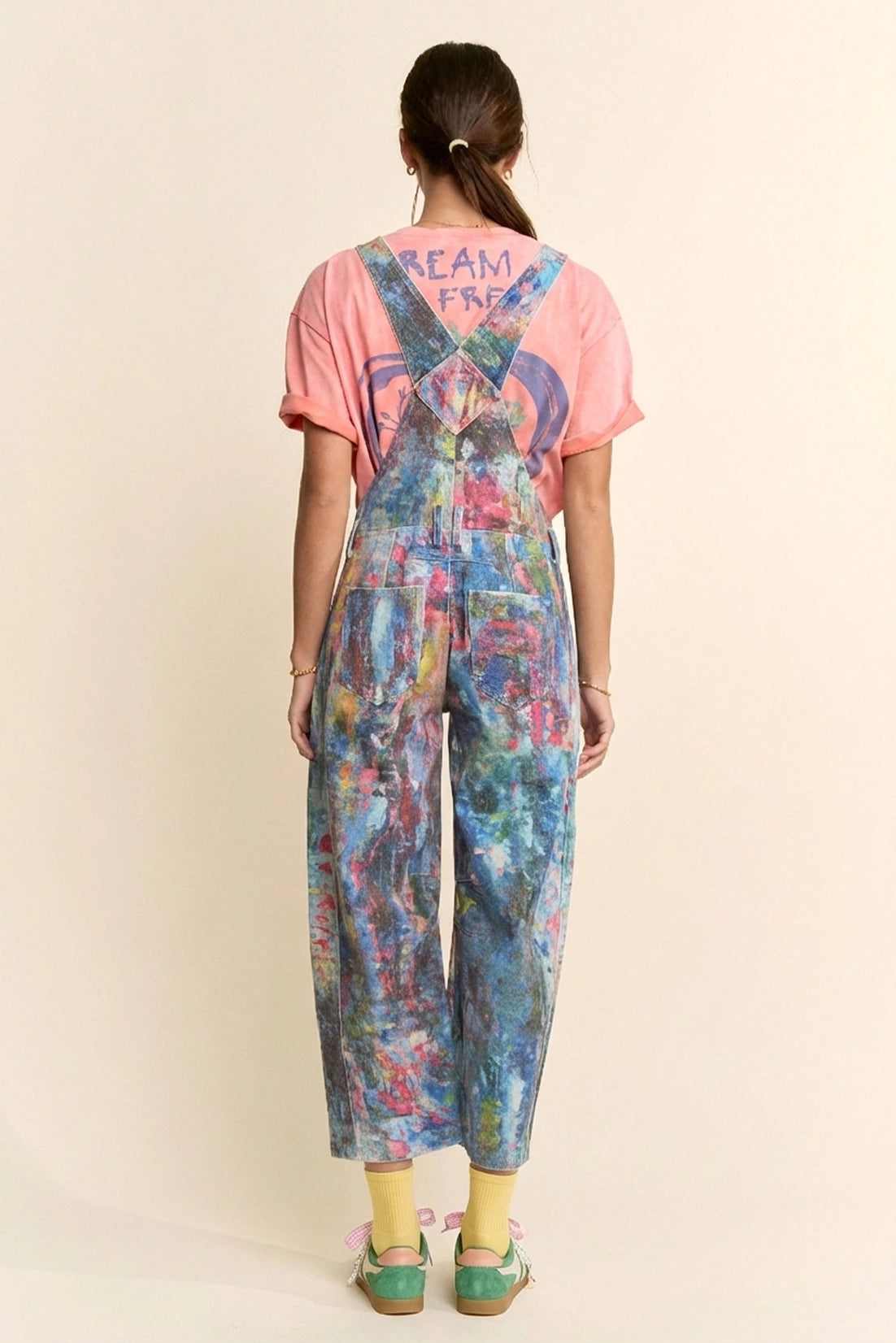 Studio Barrel Leg Overalls