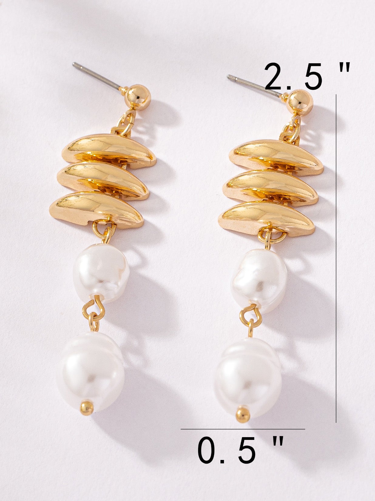 calliope pearl earrings