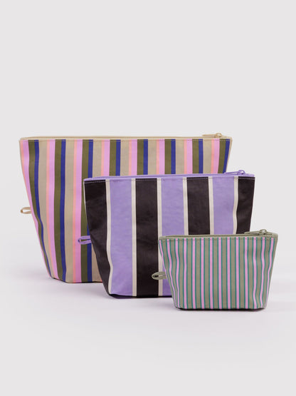 Candy Shop Stripes Go Pouch Set