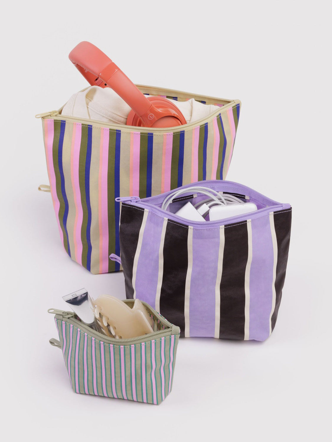 Candy Shop Stripes Go Pouch Set