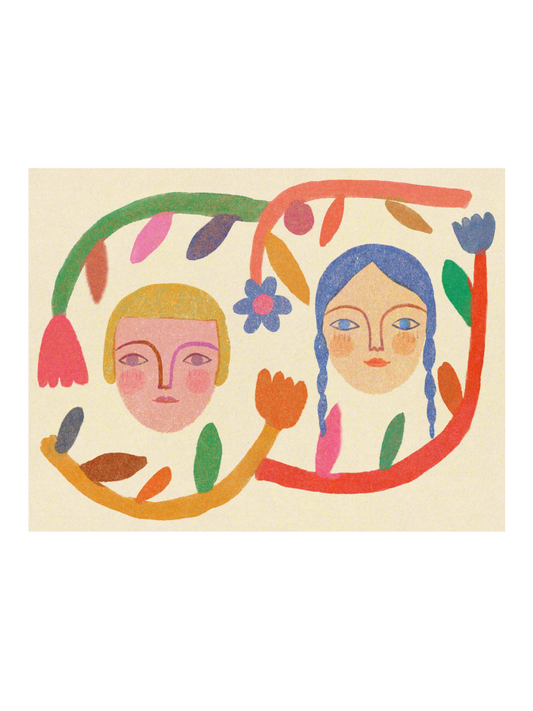 canyon ladies art print