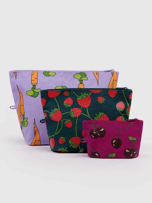 Carrots & Berries Go Pouch Set
