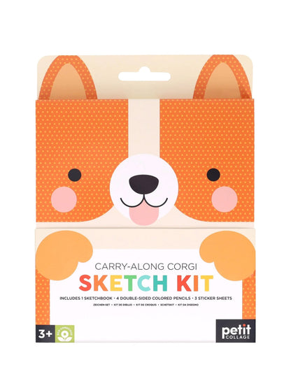 corgi carry along sketch kit