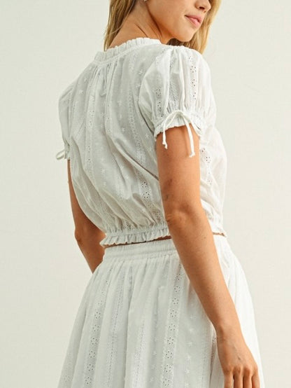 Cass Embroidered Blouse