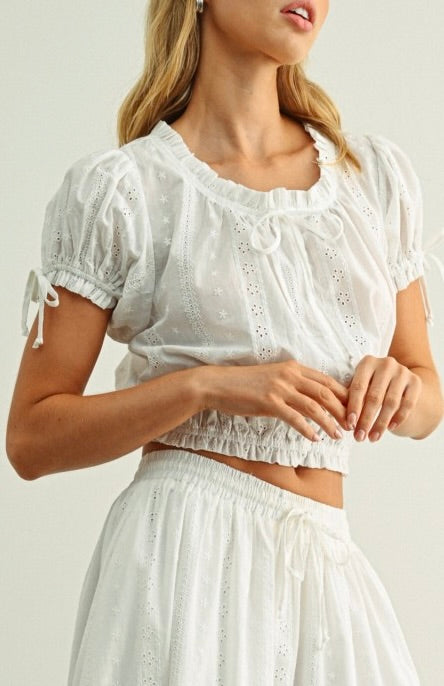 Cass Embroidered Blouse