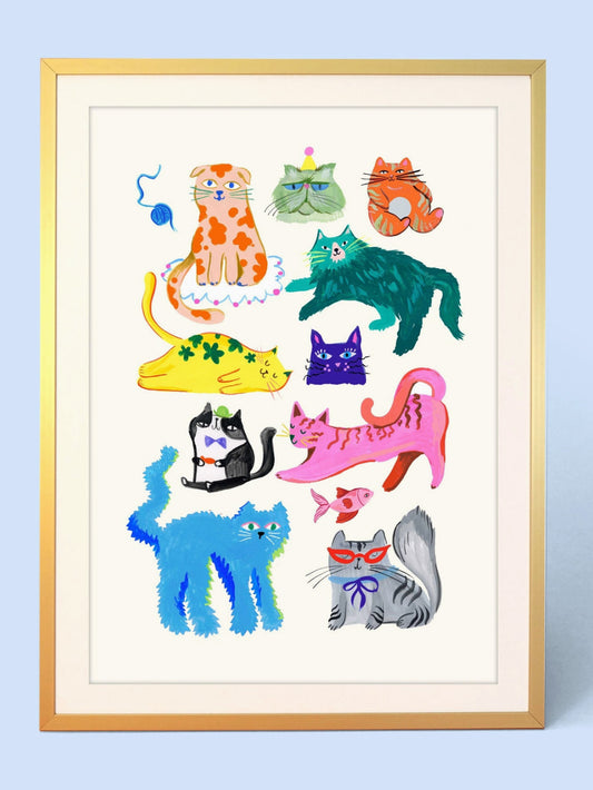 cat club print