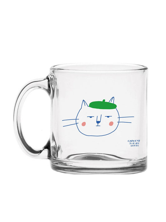 Cat In Beret Mug