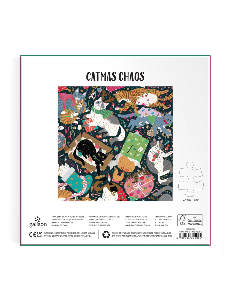 catmas chaos foil puzzle