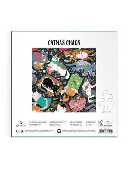 catmas chaos foil puzzle
