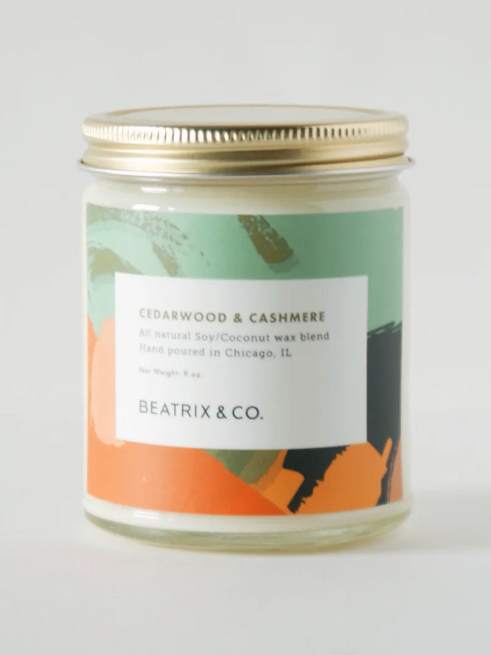 cedarwood + cashmere jar candle