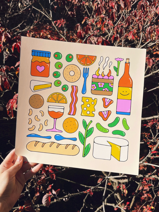chartcuterie art print