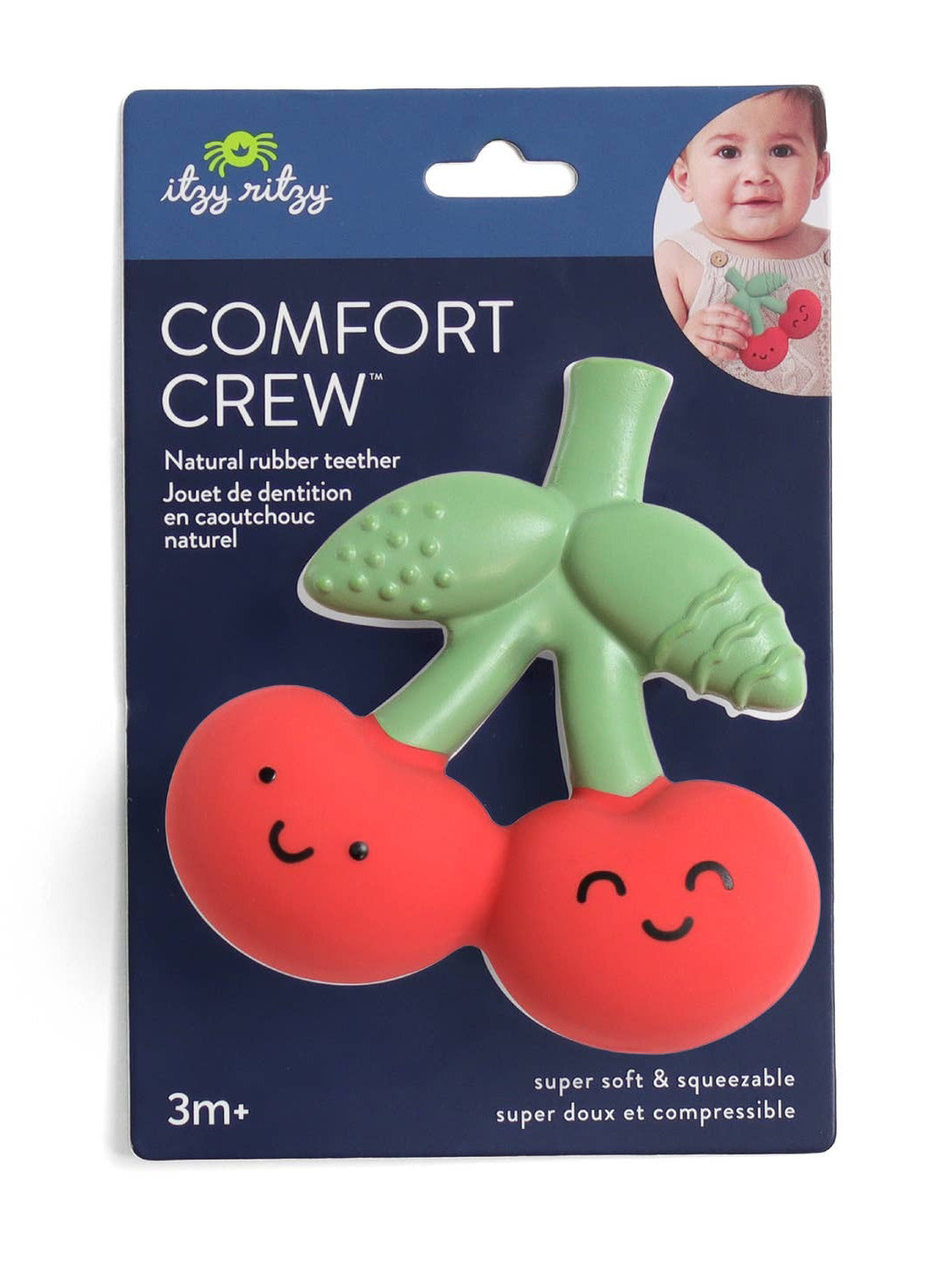 Cherries Comfort Crew Teether