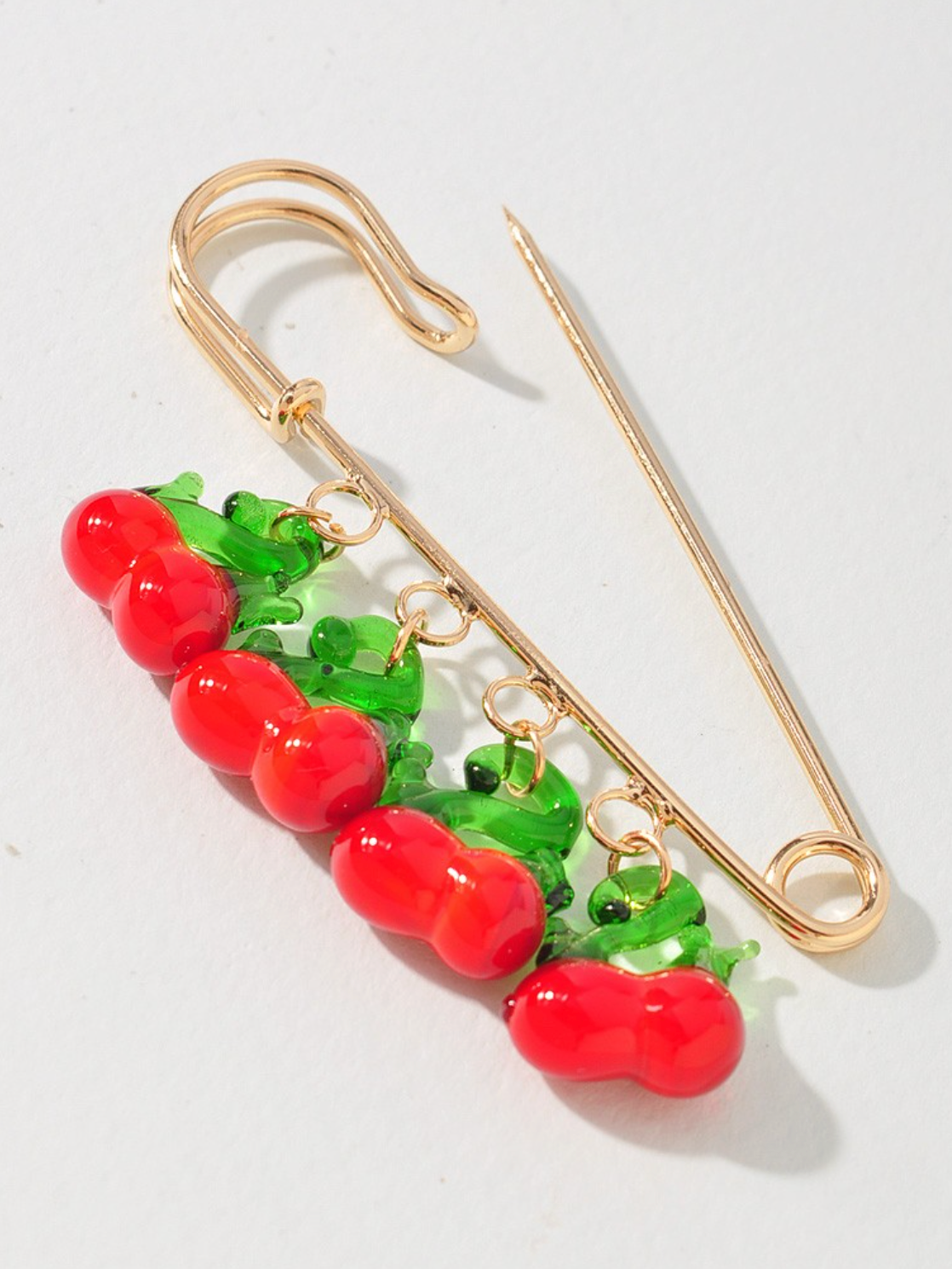 Handzy Work Cherry Brooch – Handzy Shop + Studio