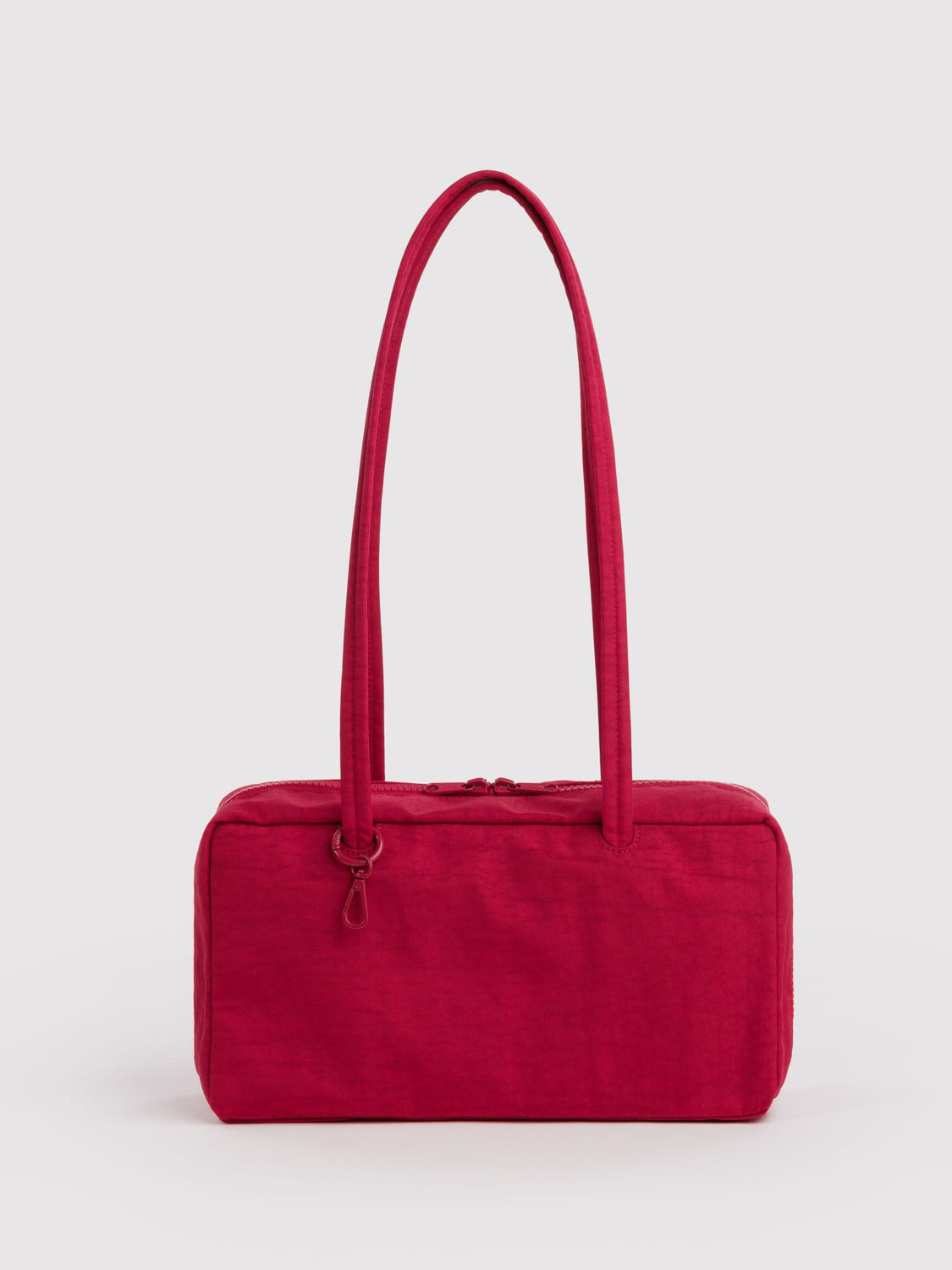 Cherry Nylon Bowler Bag