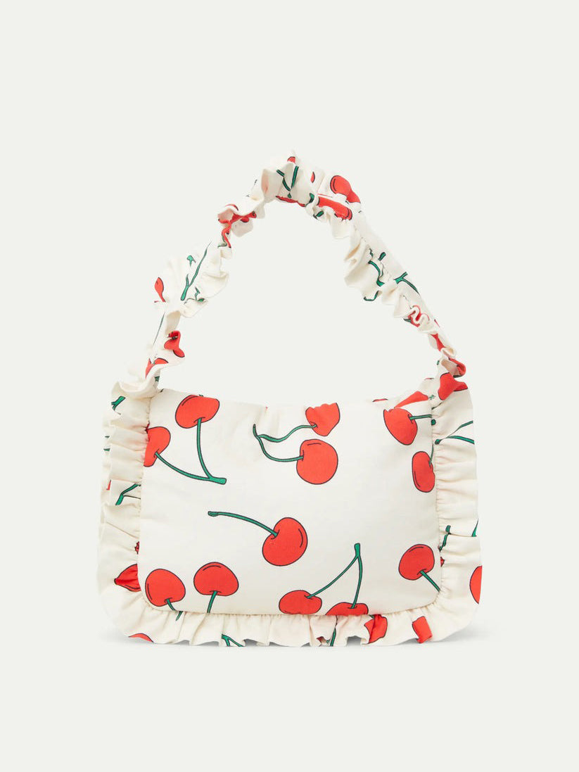 Cherry Print Shoulder Bag