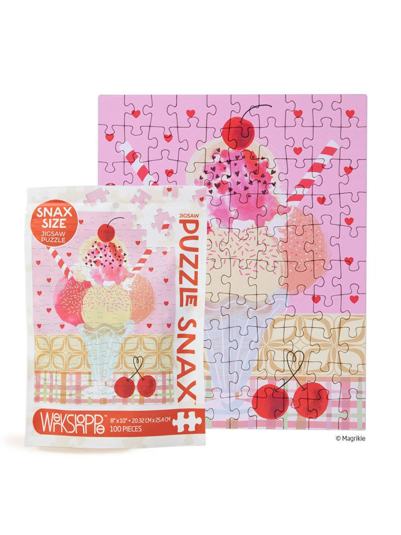 Cherry Sundae Puzzle Snax