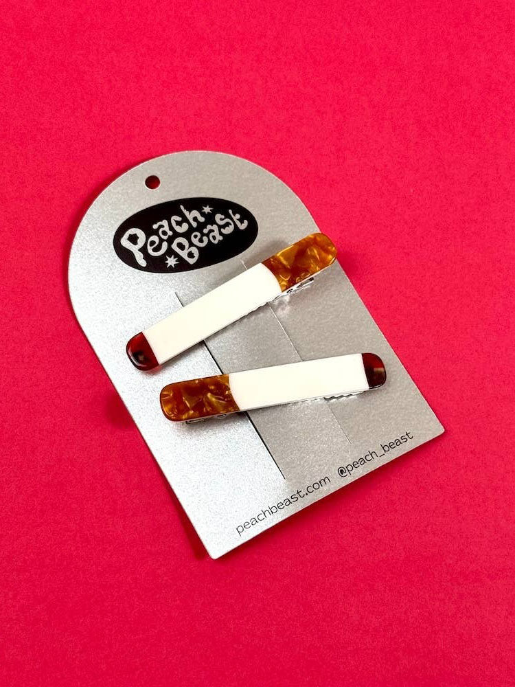 Cigarette Acetate Hair Clips