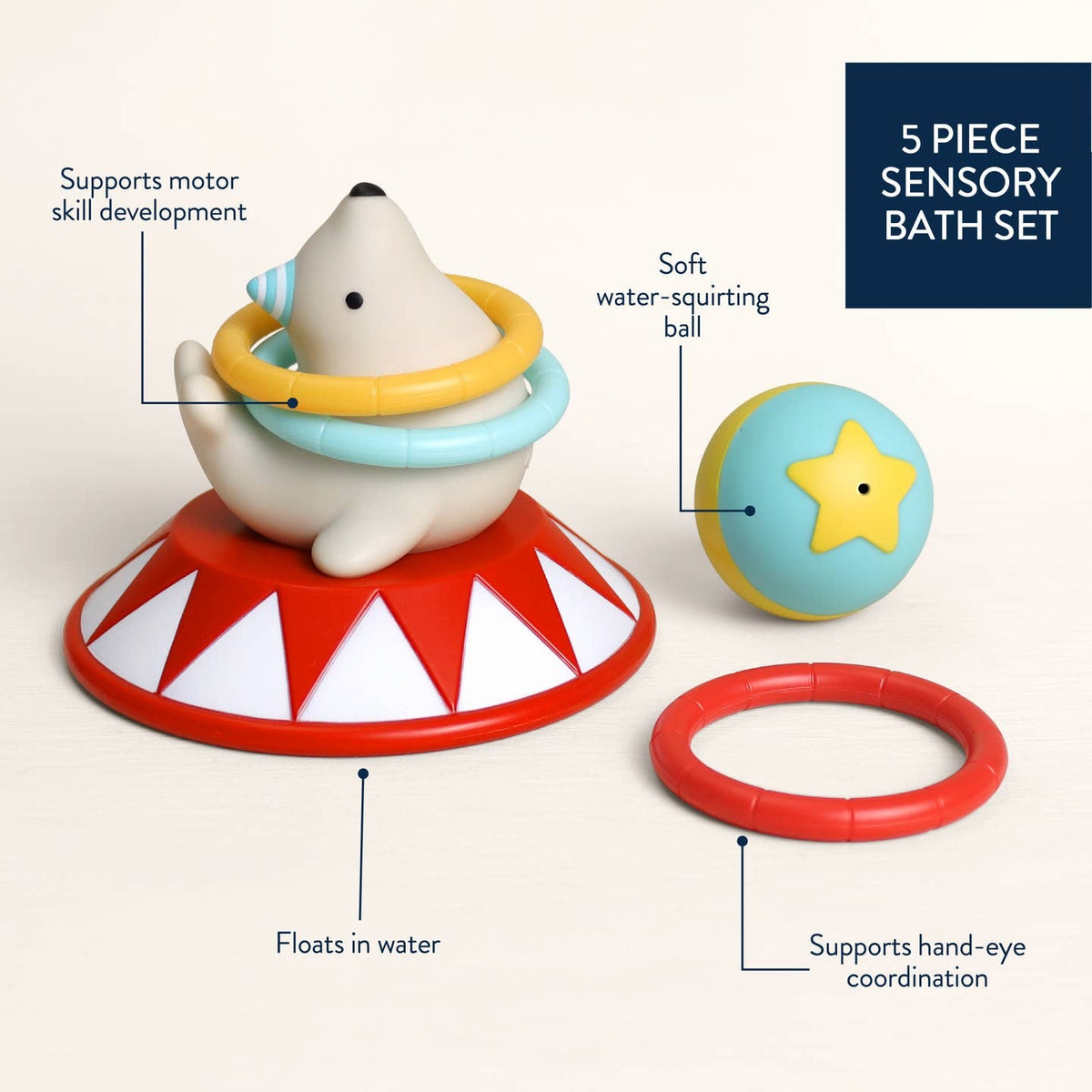 Circus Ring Toss Bath & Water Toy