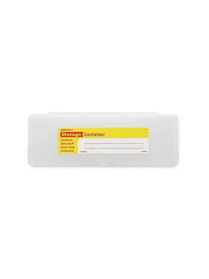 Penco Clear Storage Container Pen Case