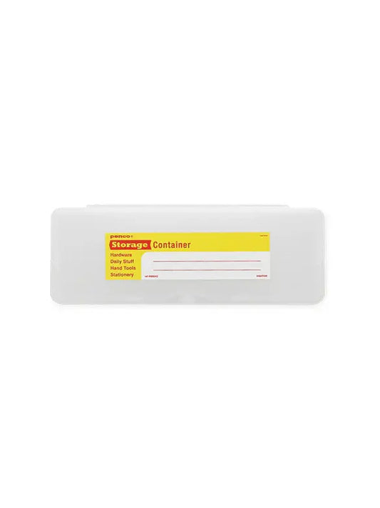 Penco Clear Storage Container Pen Case