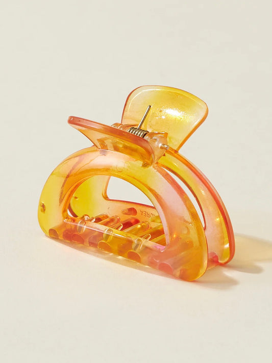 Clementine Tie Dye Hair Clip