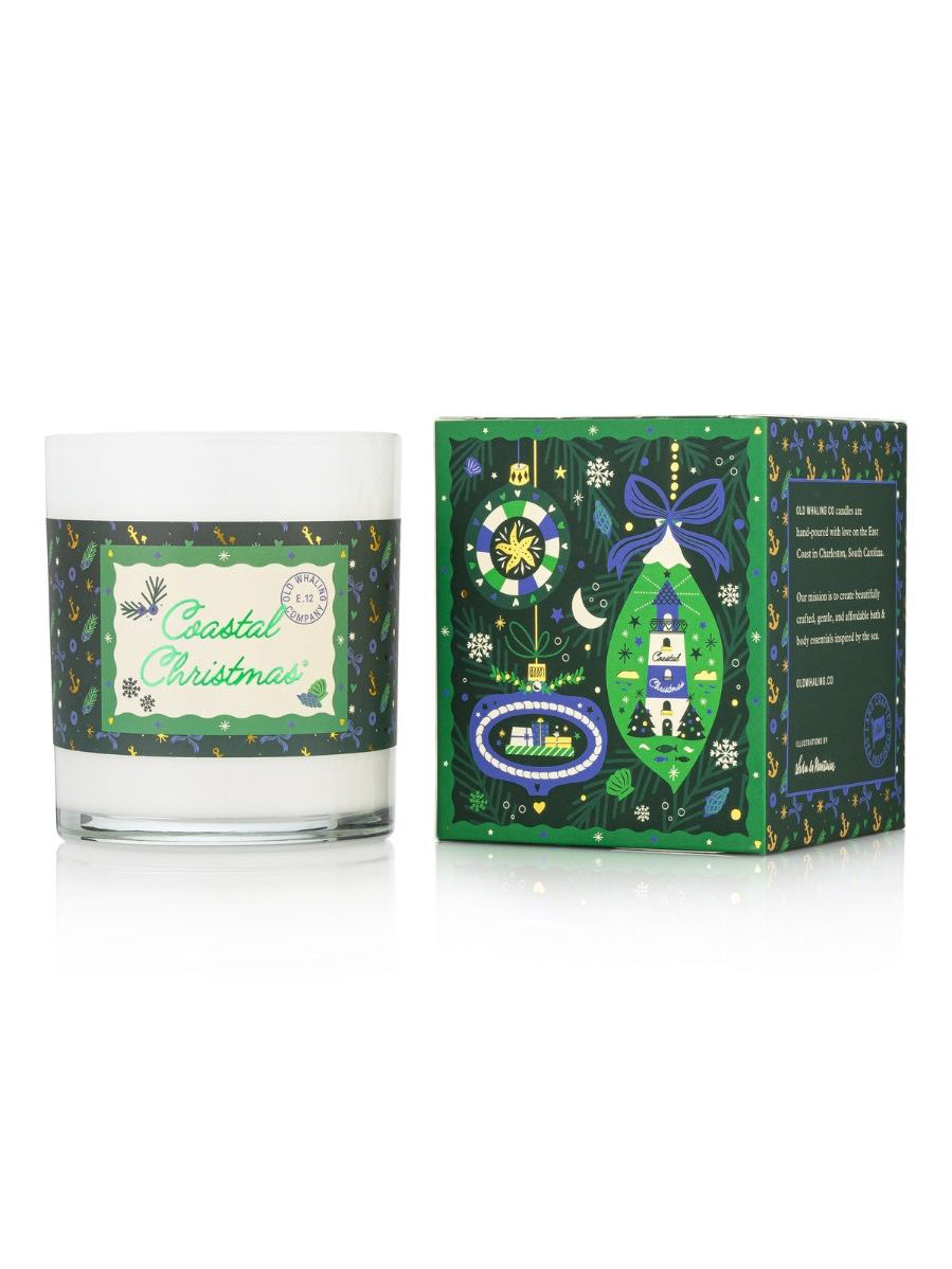 Coastal Christmas Candle
