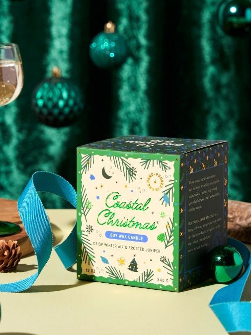 Coastal Christmas Candle