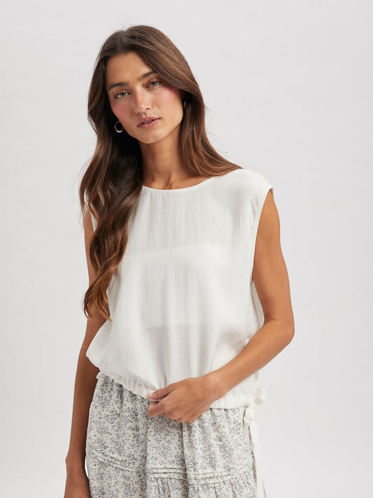 Coconut Tie Blouse