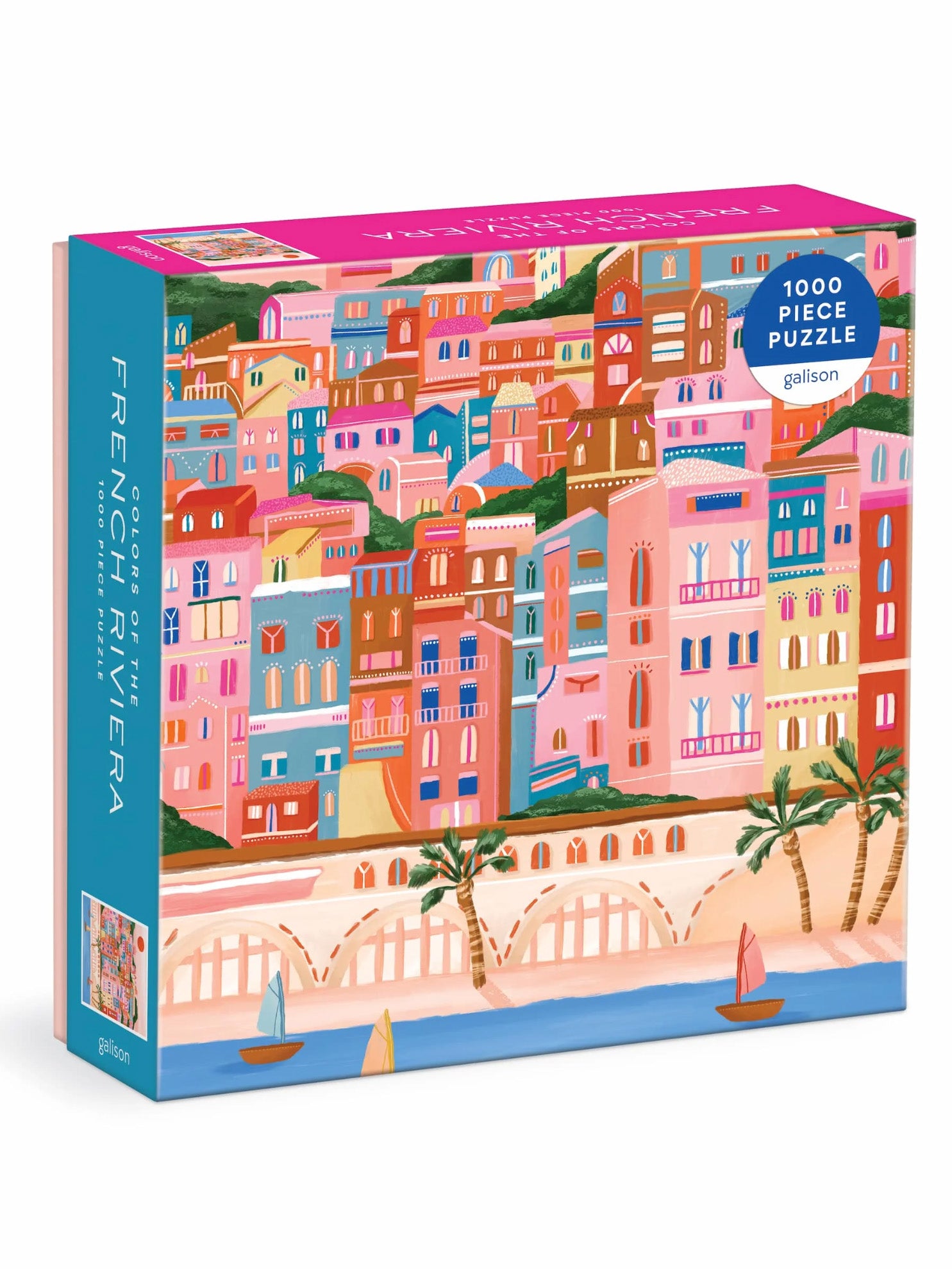 colors of the french riviera 1000 piece puzzle