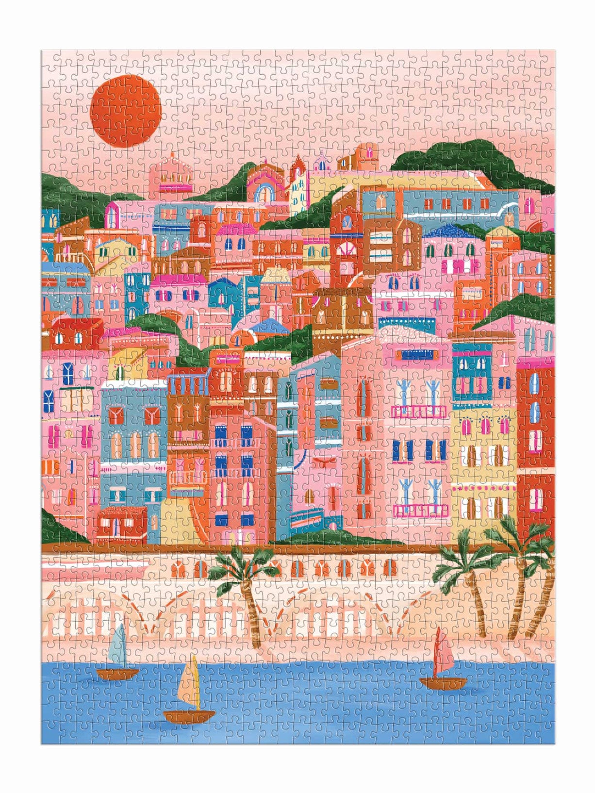 colors of the french riviera 1000 piece puzzle