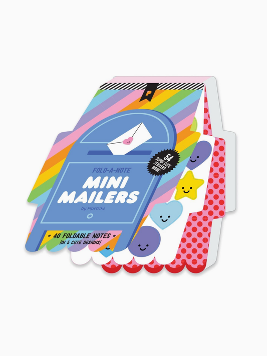 colors of the rainbow mini mailers
