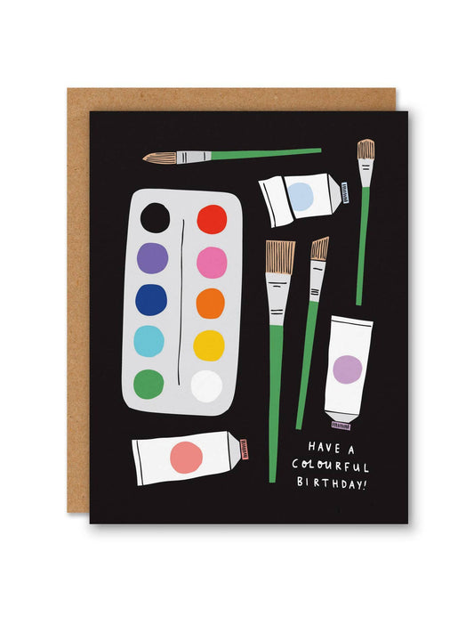 Colourful Birthday Card