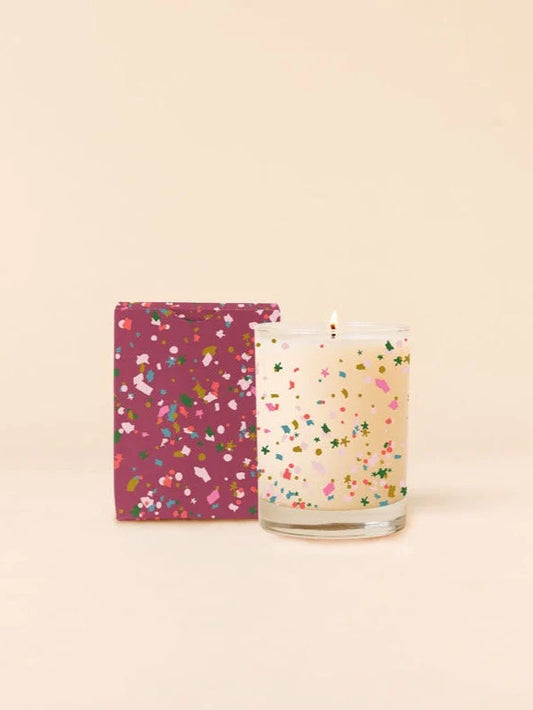 Confetti Crack Holiday Candle