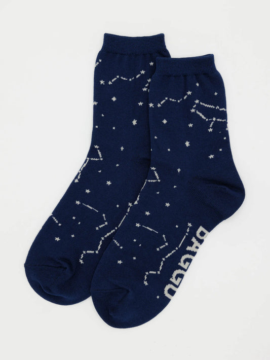 constellation midnight crew socks